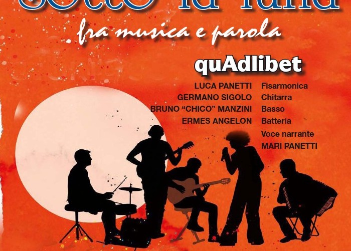 Immagine che raffigura Storie sotto la luna fra musica e parola | Concerto