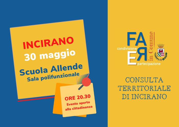 Immagine che raffigura Consulta Territoriale di Incirano