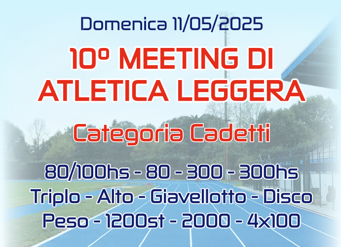 Immagine che raffigura 10° Meeting Atletica Leggera