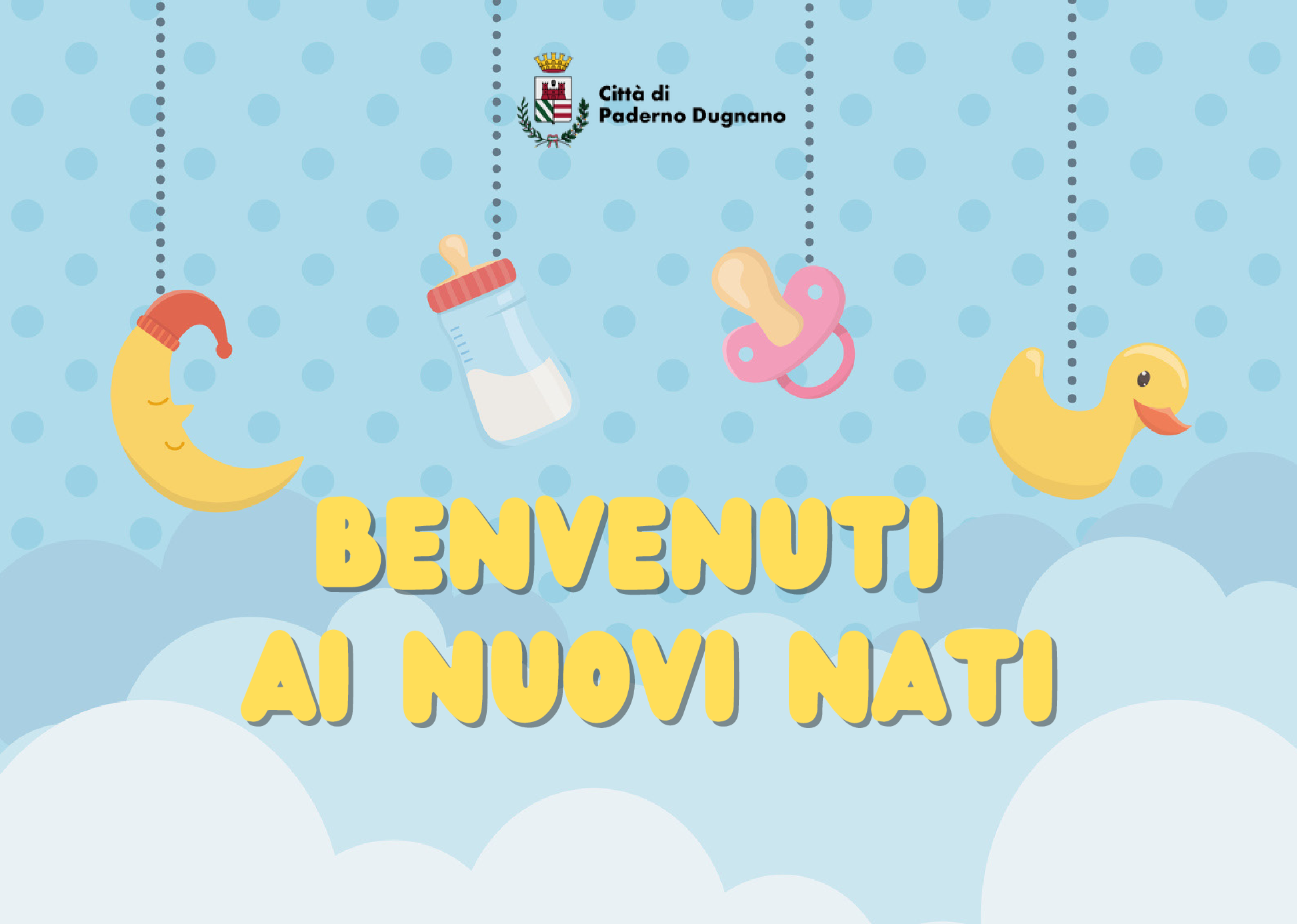 Immagine che raffigura Benvenuti ai nuovi nati: il Comune di Paderno Dugnano lancia una campagna speciale