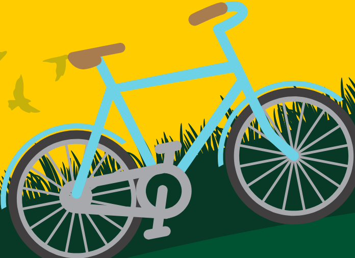 Immagine che raffigura Pedalando per il parco