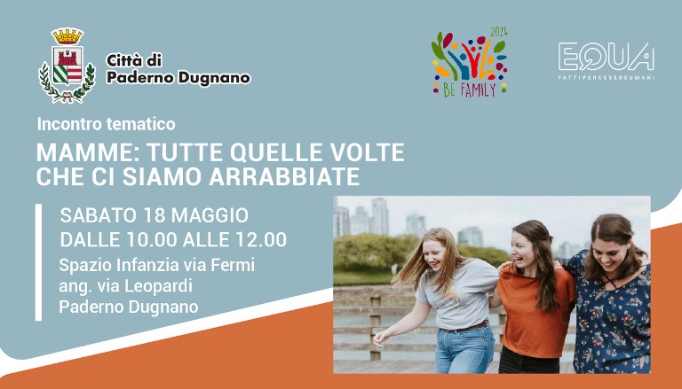 Immagine che raffigura Incontro tematico | Mamme: tutte quelle volte che ci siamo arrabbiate