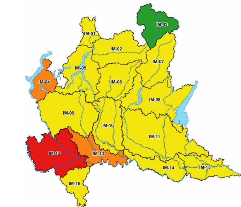 Immagine che raffigura Allerta gialla rischio temporali e vento forte