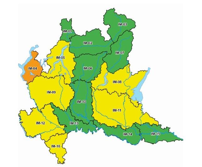 Immagine che raffigura Allerta gialla rischio Idro-Meteo Idrogeologico