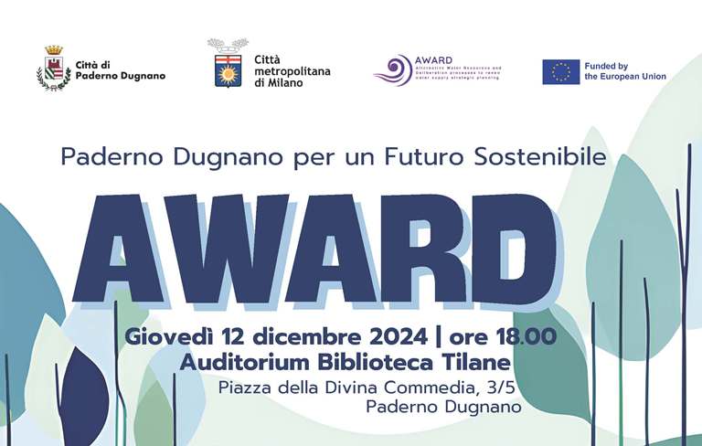 Immagine che raffigura Paderno Dugnano e il Progetto Award | giovedì 12 dicembre