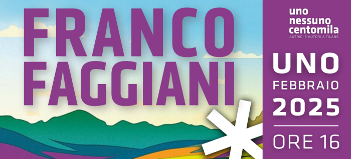 Immagine che raffigura Uno nessuno centomila // incontro con Franco Faggiani sabato 1 febbraio @Tilane