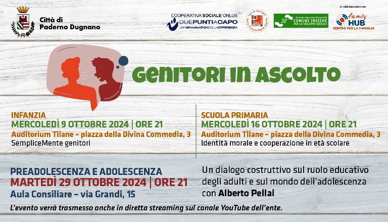 Immagine che raffigura Genitori in ascolto