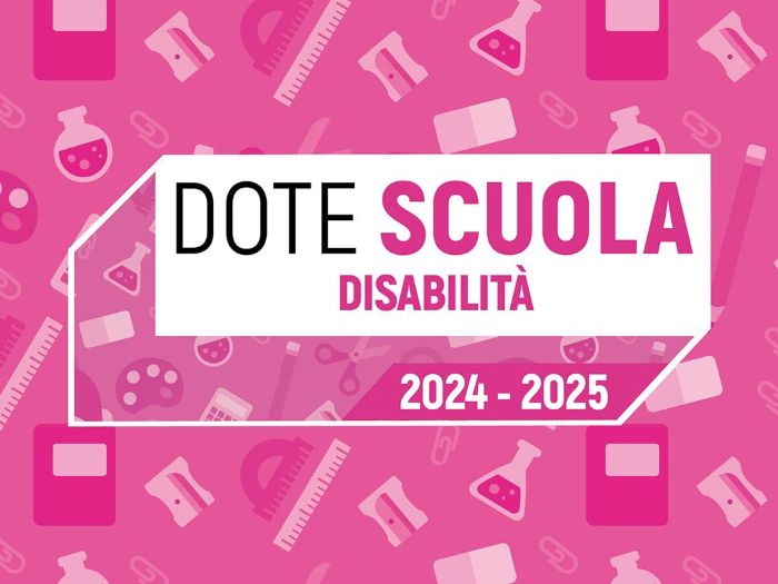 Immagine che raffigura Dote Scuola –  componente Disabilità, anno scolastico 2024-2025