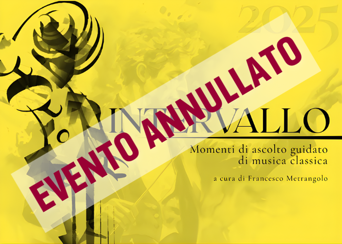 Immagine che raffigura Intervallo // Verso la prima 2025