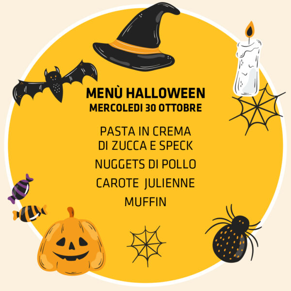 Immagine che raffigura Menù Halloween nelle scuole