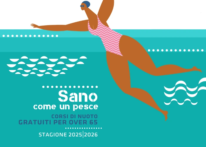 Immagine che raffigura Corsi di nuoto gratuiti per over 65
