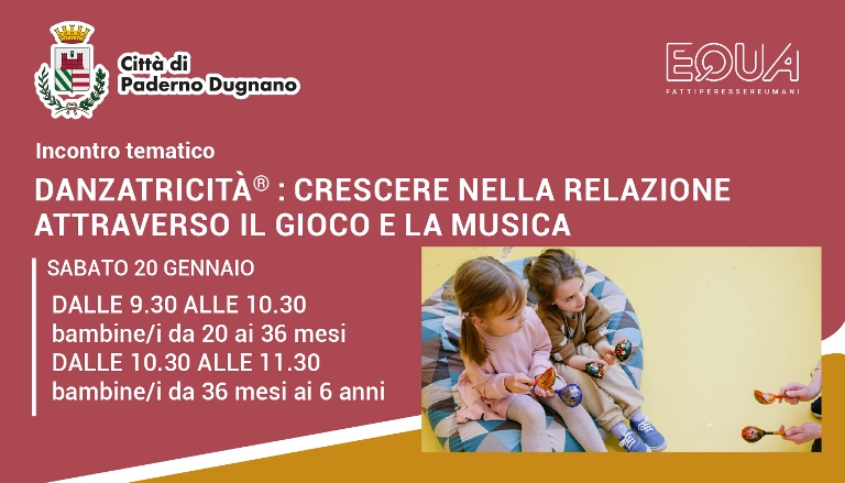 Immagine che raffigura Incontro tematico | Danzatricità®: crescere nella relazione attraverso il gioco e la musica