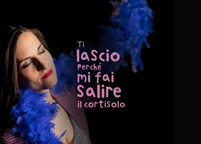 Immagine che raffigura Ti lascio perchè mi fai salire il cortisolo // di Giulia Pont @Cineteca Milano Metropolis SOLD OUT