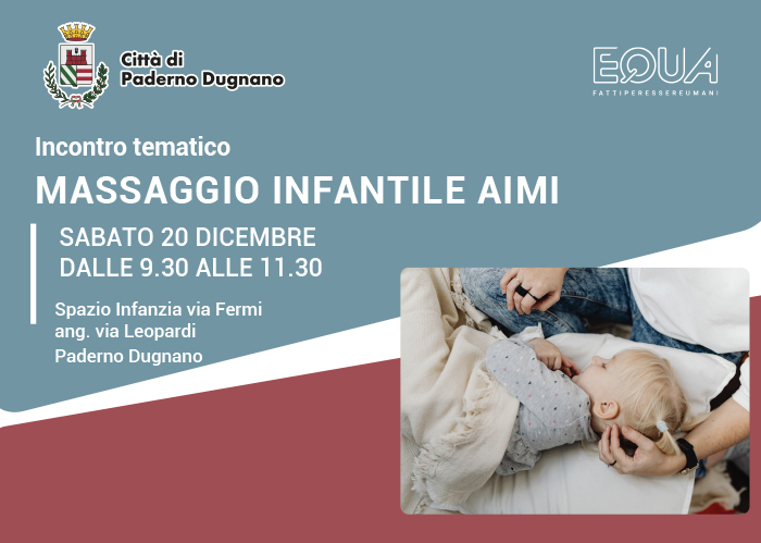 Immagine che raffigura Incontro tematico | Massaggio Infantile AIMI