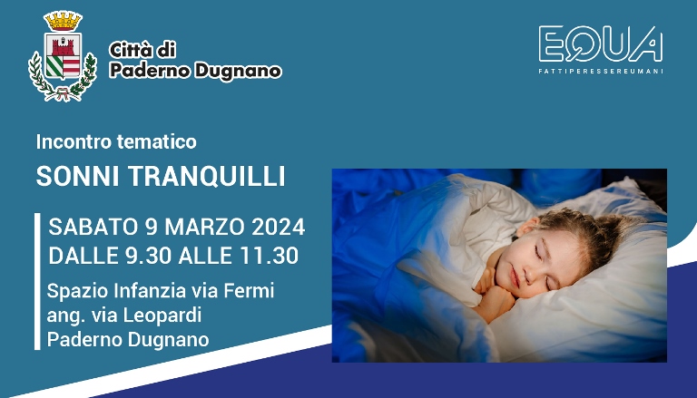 Immagine che raffigura Incontro tematico | Sonni tranquilli