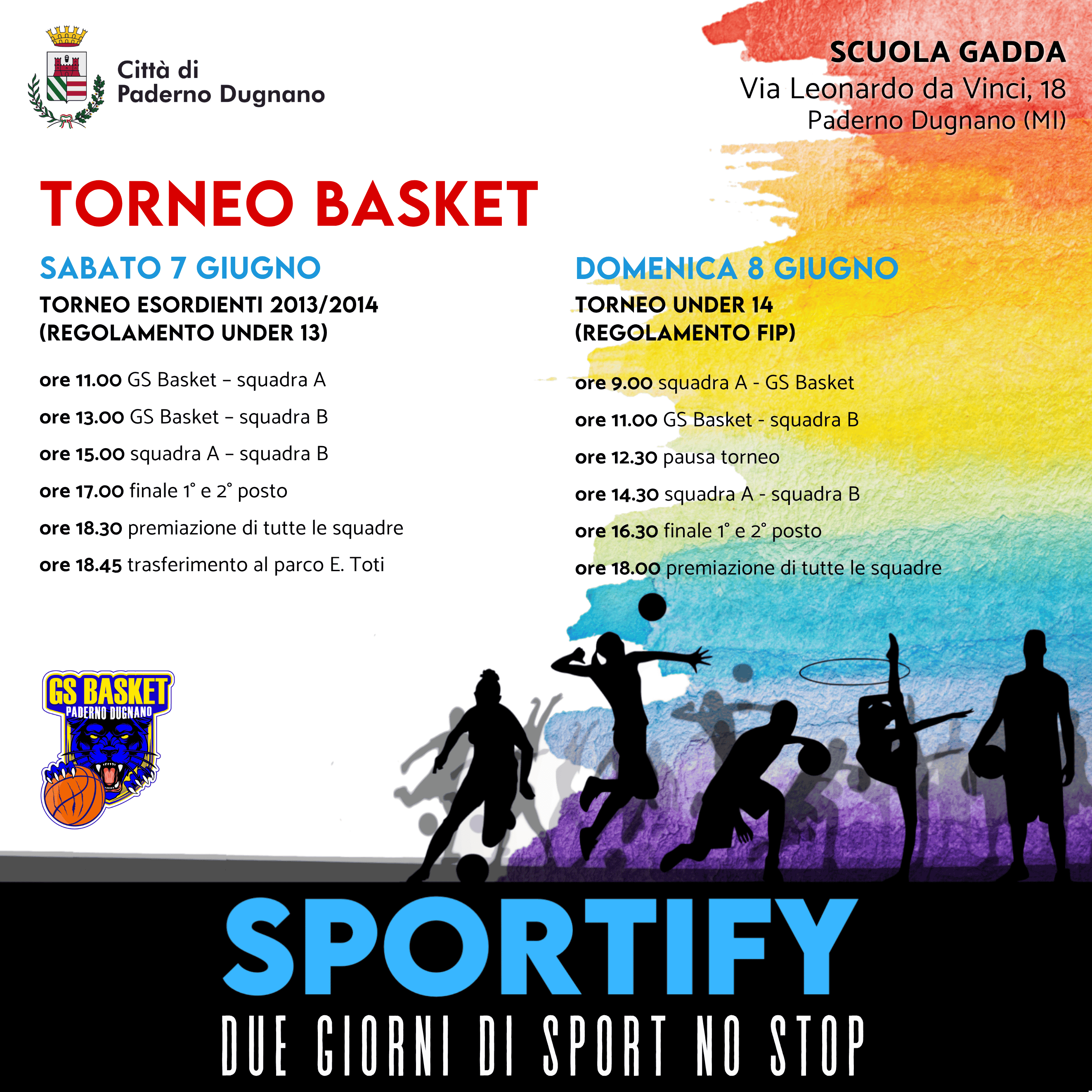 SPORTIFY_singolo_BASKET_2025